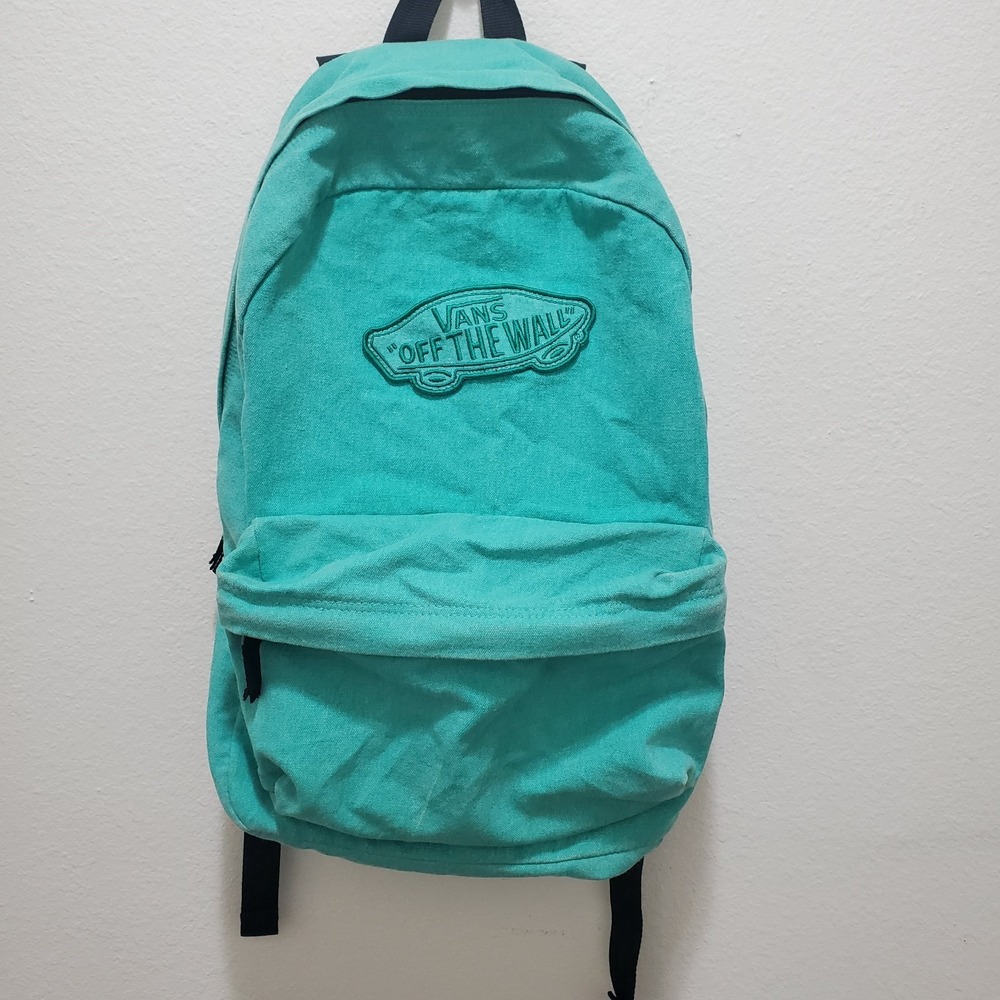 Vans Off The Wall Green College School Backpack